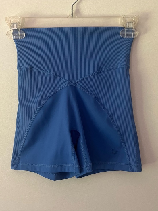 aerie Pants - Aerie Offline Goals High Waisted Bike Shorts Small Blue